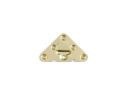 Caja Con 100 Perchas Triangulares Bicromatizadas 70mm 1301570 Alberto Muñoz
