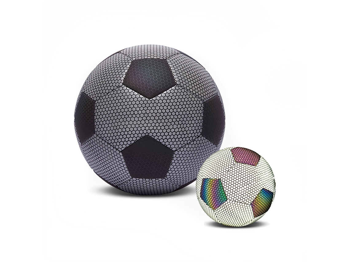 2026-pelota De Fútbol Reflectante De Pu Con Bomba Para Entrenamiento Y Juegos Nocturnos