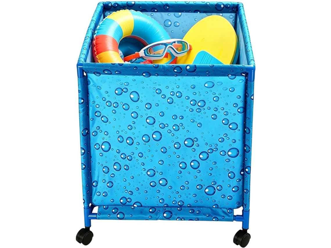 Caja De Almacenamiento Genérica Para Piscinas, Caja De Almacenamiento Plegable Y Enrollable Para Terrazas Organizador