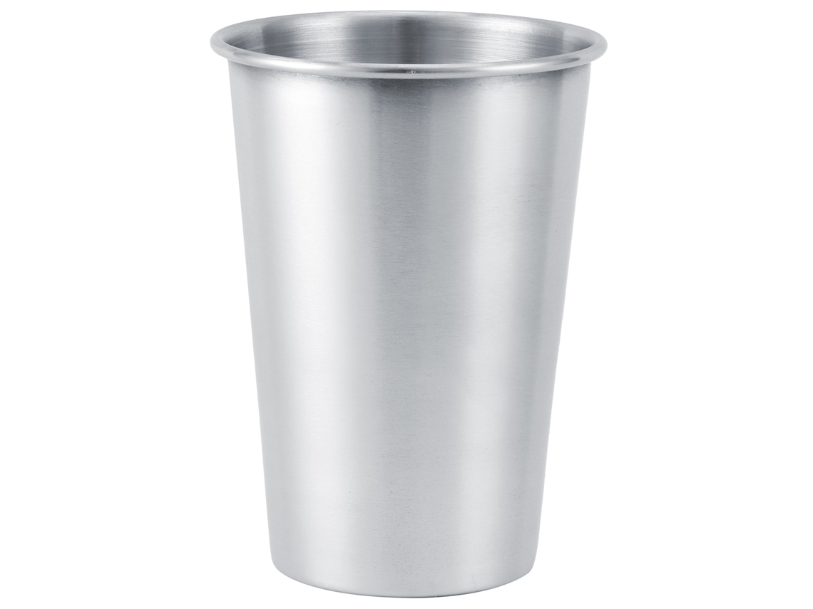 Solución elegante para bebidas, vasos de acero inoxidable de grado alimenticio con acabado satinado para eventos al aire libre, livianos y portátiles para Aca