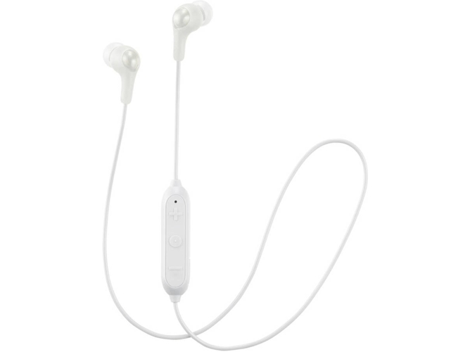 Auriculares Bluetooth JVC HA-FX9BT (In Ear - Micrófono - Blanco)