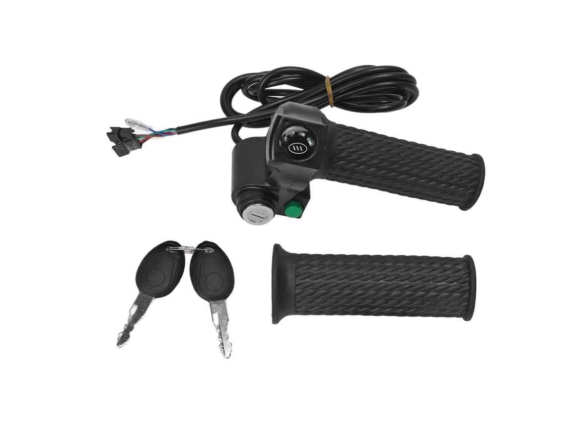 2026-kit De Mango De Acelerador Para Bicicleta Eléctrica Con 4 Luces Indicadoras Función De Crucero 48v 2 Piezas