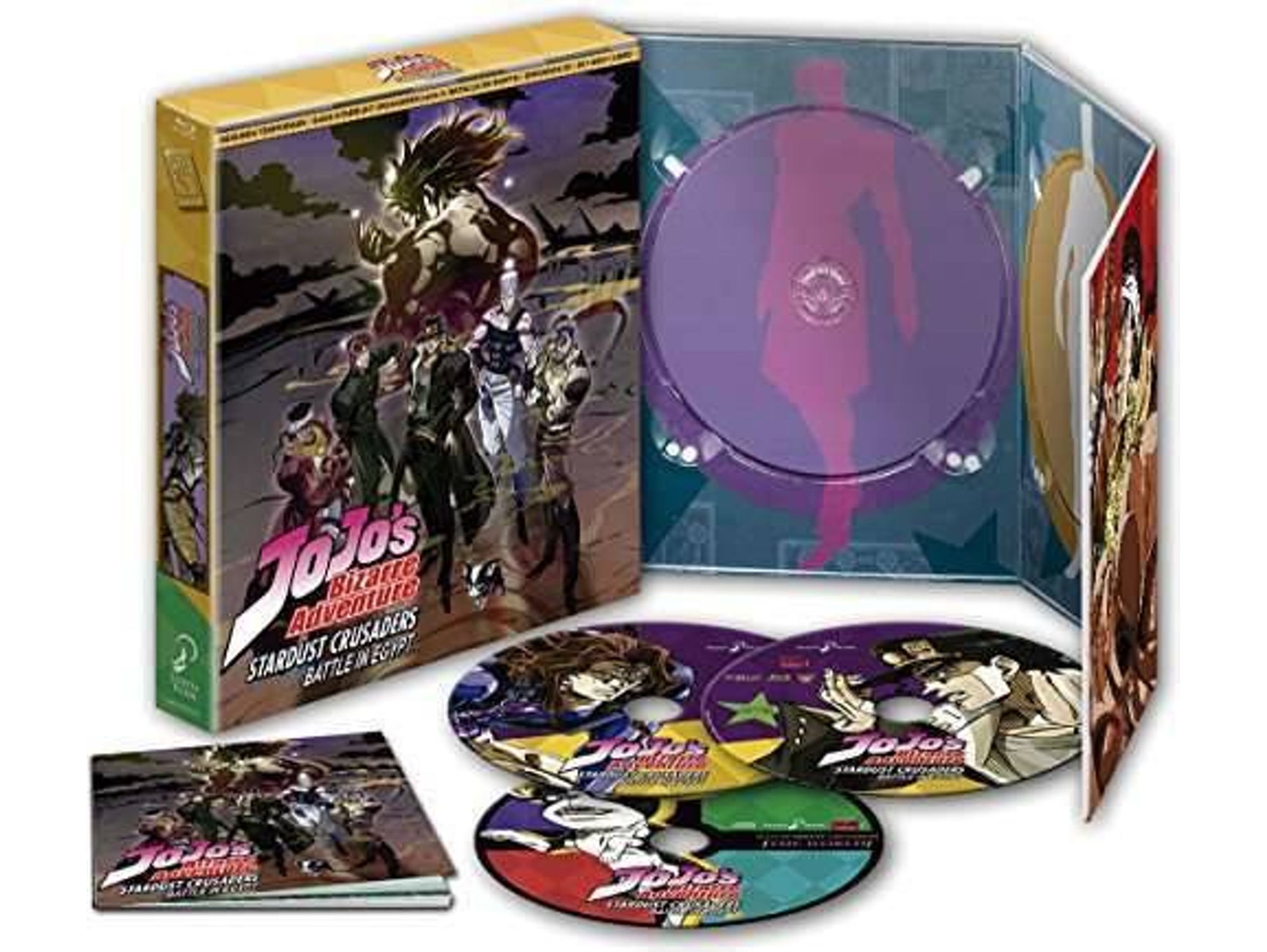 Blu-Ray Jojos Bizarre Adventure Stardust Crusaders Egypt Arc Temporada 2