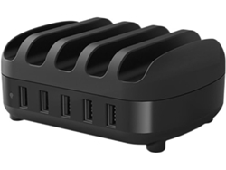 Estación De Carga Usb Multipuerto, Soporte, Adaptador De Cargador Multitoma, Fuente De Alimentación
