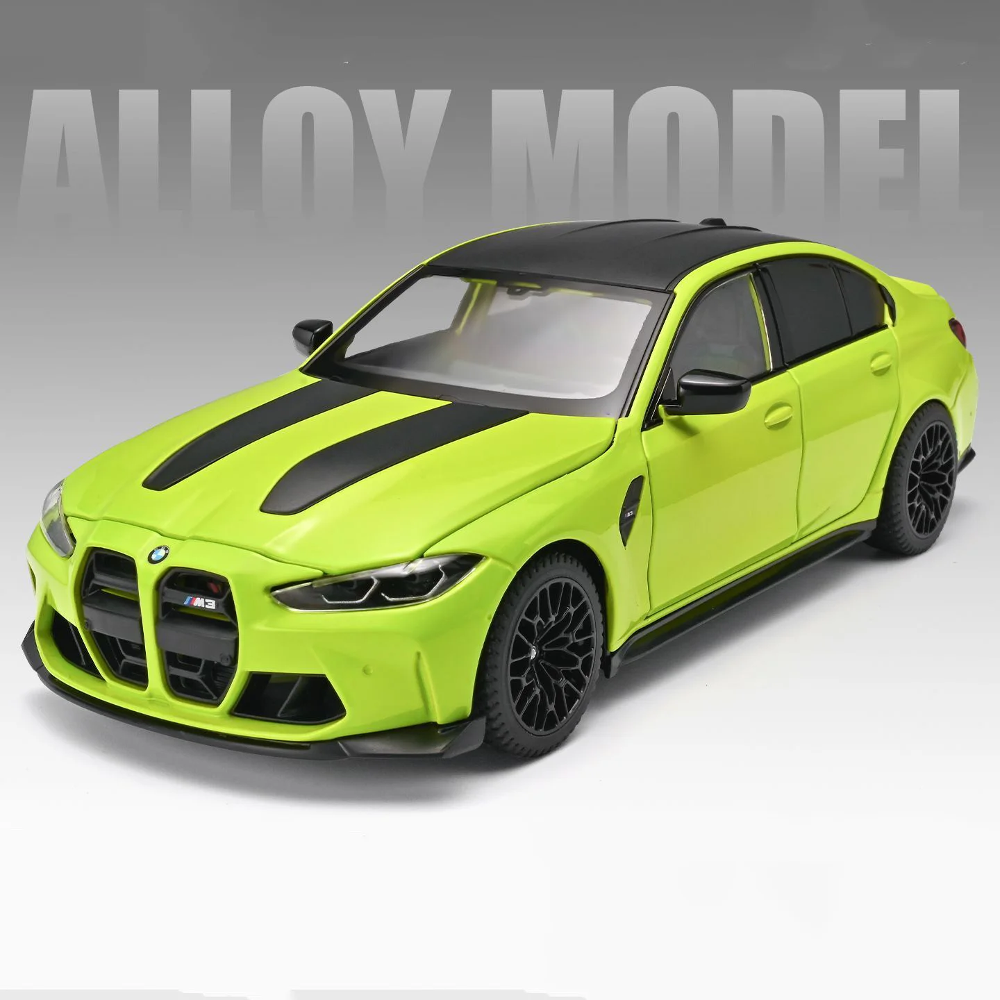 Coche De Juguete Modelo A Escala 1:24 De Un Superdeportivo De Metal Fundido.