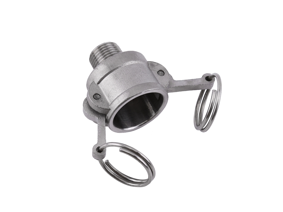 2026-as-1 Pieza Acoplamiento Camlock Tipo B De Acero Inoxidable Hembra X Roscado Macho 1/2bsp
