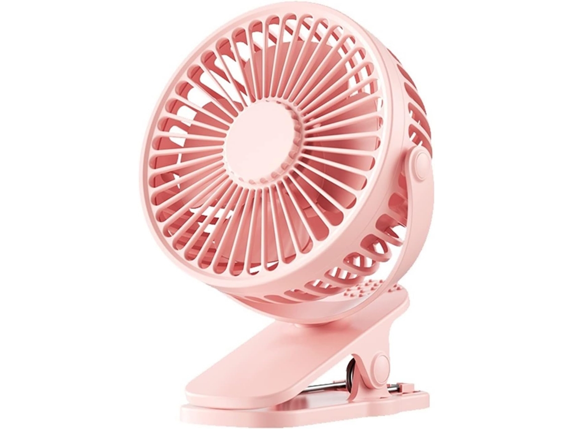 Ventilador De Escritorio Usb Ventilador Clip Ultra Silencioso Mini Portátil Refrigeración Con Viento Fuerte Y