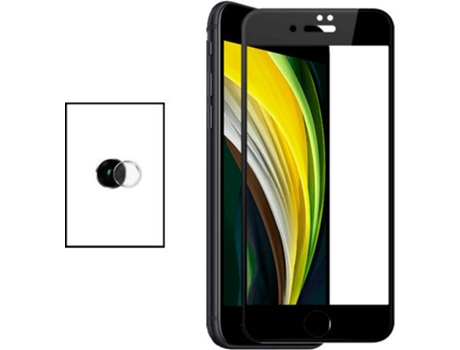 Kit Protector de Cámara Trasera Apple iPhone 7 / 8 / SE New 2020 PHONECARE y Cristal Templado 5D Full Cover