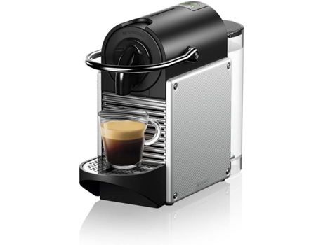Cafetera de Cápsulas DELONGHI Nespresso Pixie EN124S Inox