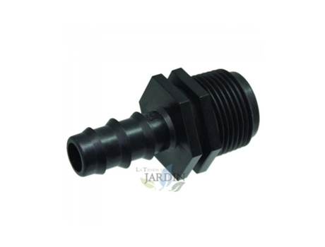 Enlace Rosca Macho 16Mm X 3/4'' Riego Por Goteo SUINGA