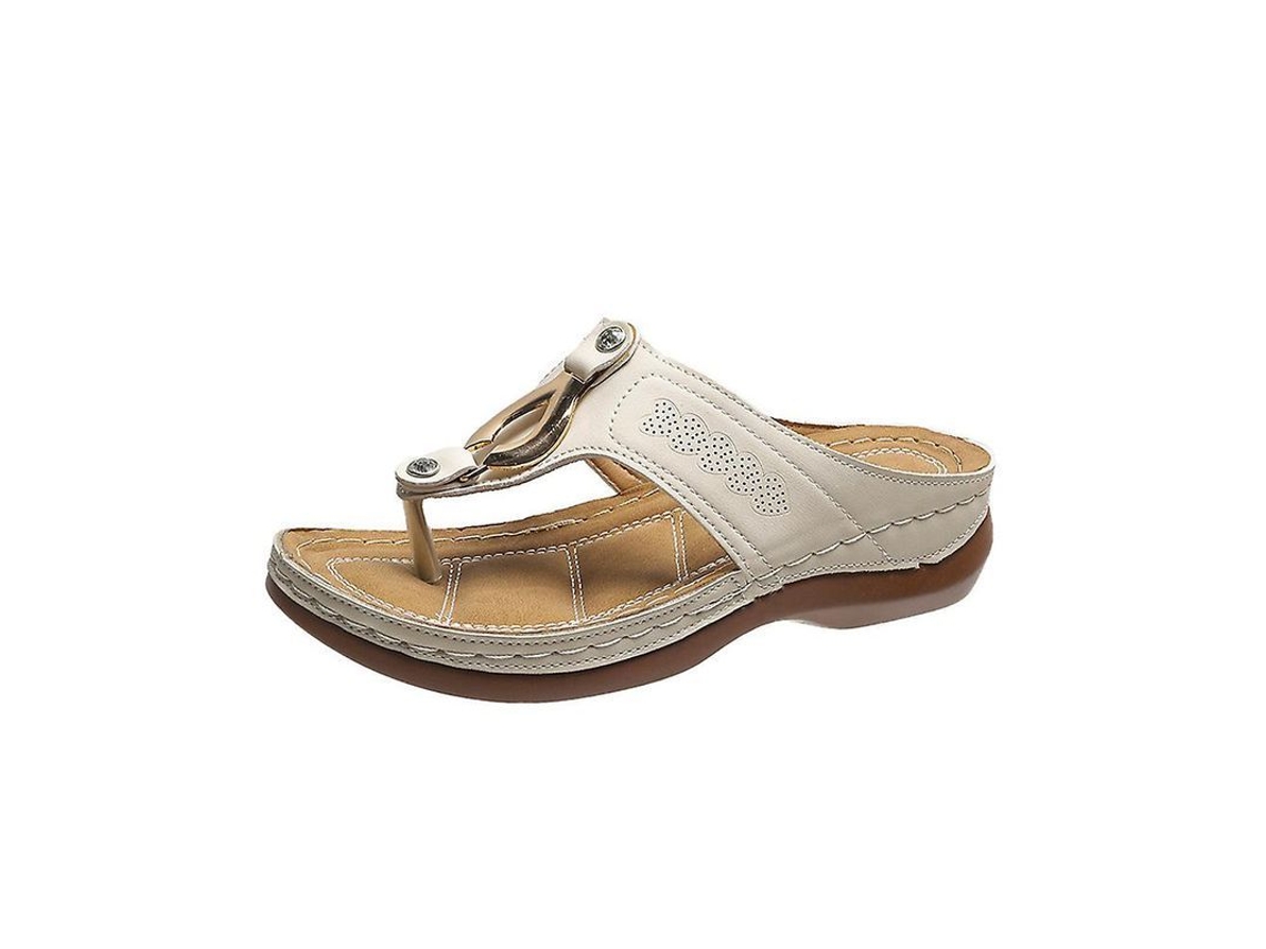 2026-sandalias Clavos Para Mujer Chanclas Zapatos Verano Deslizantes Sintéticos