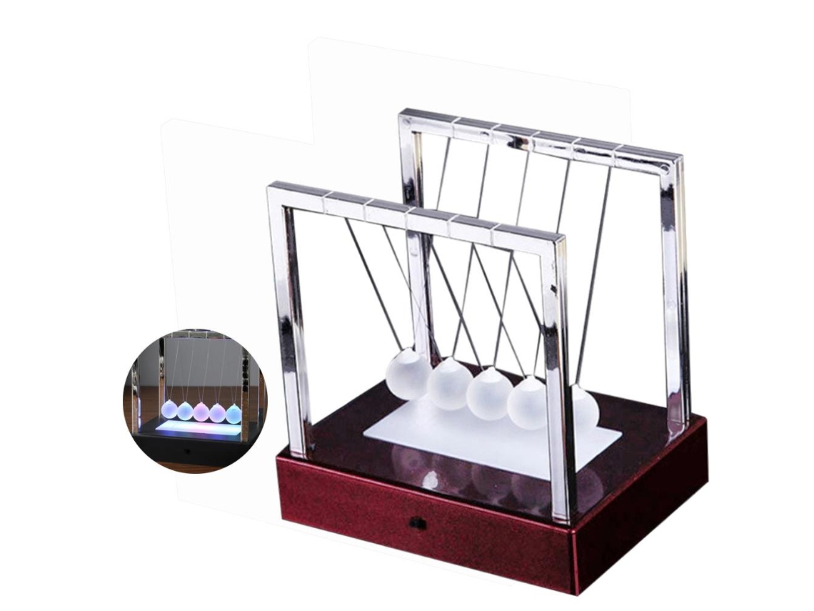 Lámpara Colgante De Bola De Cristal Con Luz Led, Artículo Decorativo De Mesa Para El Hogar Y El Estudio.