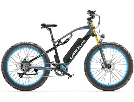 Bicicleta eléctrica LANKELEISI RV700 (Autonomia: 55KM - Velocidad Máx: 42km/h)