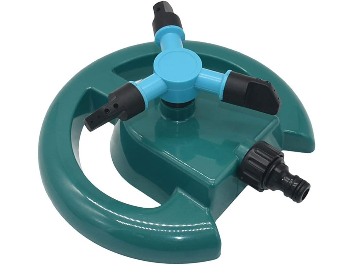 Sistema De Riego Para Jardín Aspersor Césped Automático Giratorio 360