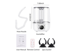 Humidificador Ultrasónico De 4 Litros Para Dormitorio, Difusor De Aromas, Control Remoto, 3 Modos De Vaporización, Ultra Silencioso.