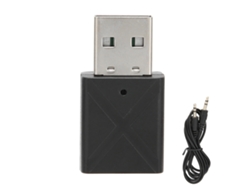 Adaptador Bt Kn320 Receptor Transmisor Audio Usb 5.0 Plug And Play Para Tv Ordenador Coche