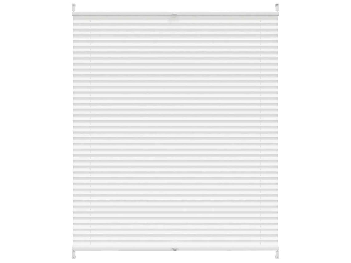Maison Exclusive - Plisse Persiana Blanco Cortina Plisada100x100cm