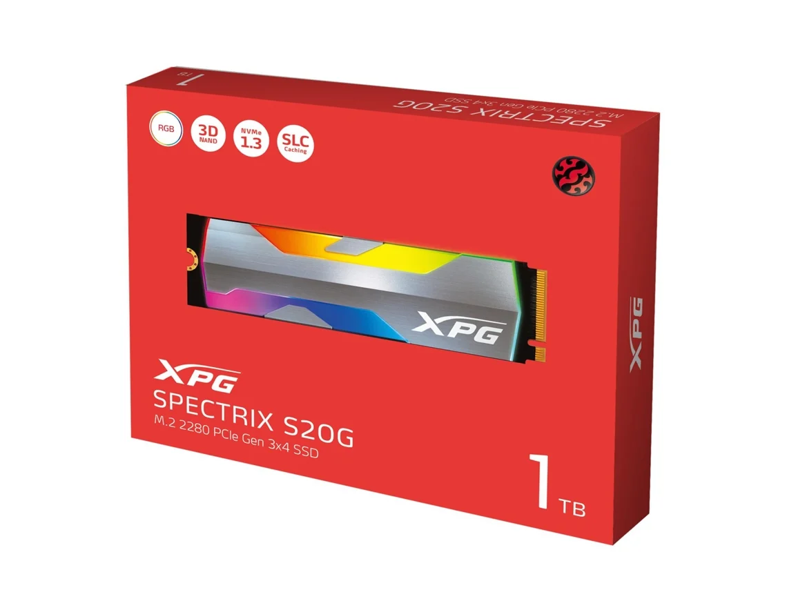 Disco SSD XPG SPECTRIX S20G 1 TB