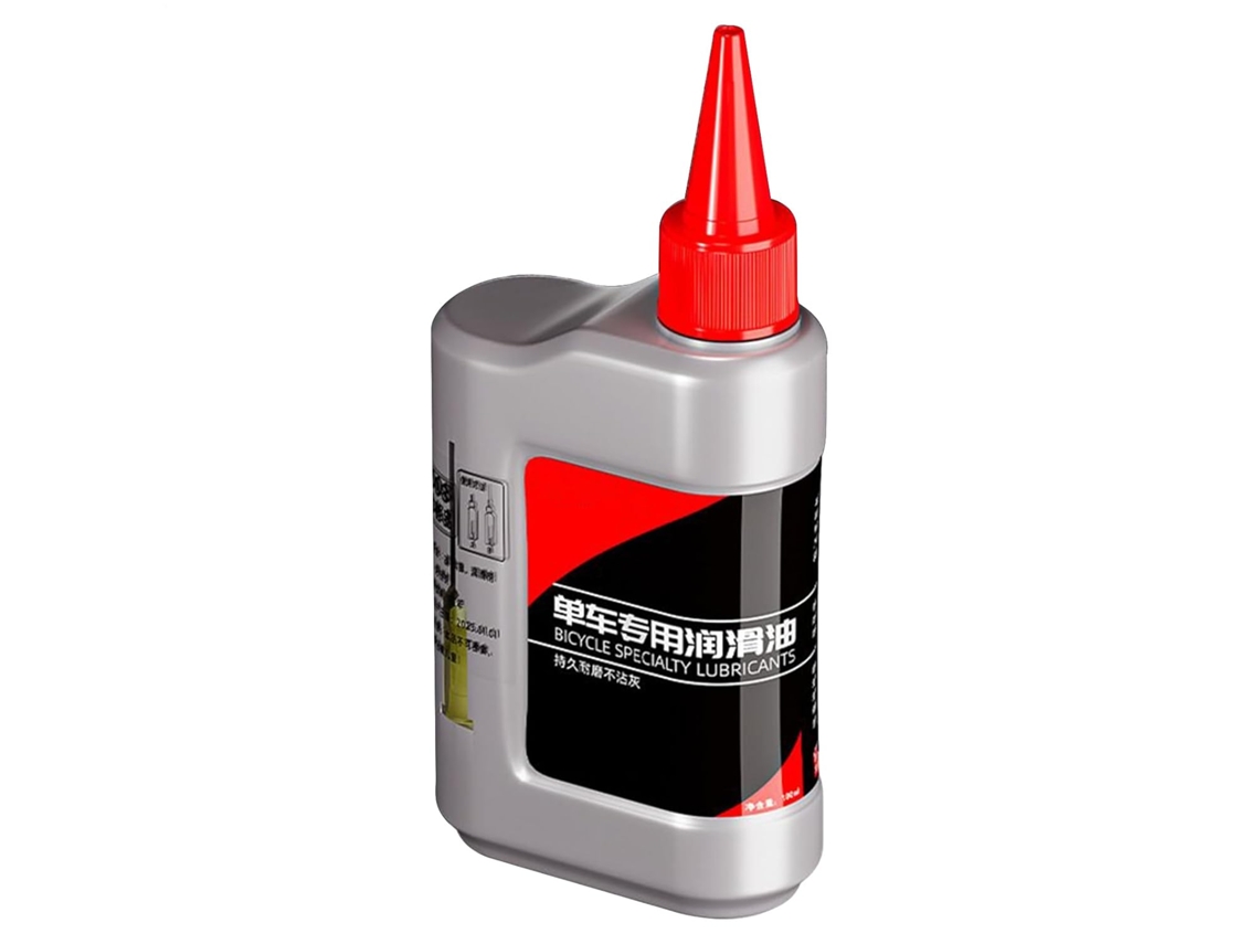 Lubricante para cadena de bicicleta (100 ml) | Fórmula natural de larga duración, guía de fluidos y funcionamiento silencioso Slowmoose