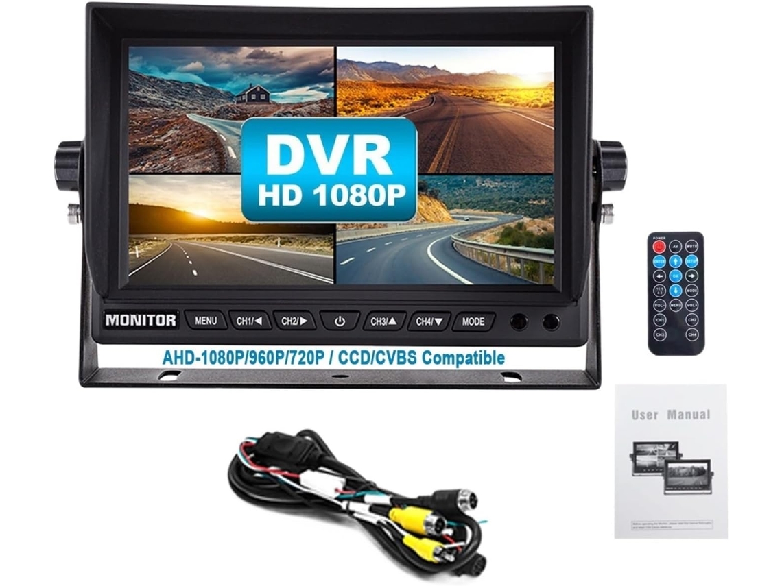 Pantalla Cuádruple Para Autocaravanas/remolques/camiones/caravanas De Quinta Rueda/embarcaciones