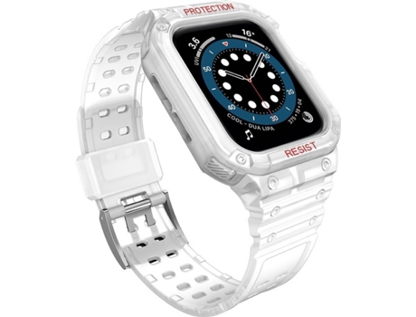 Funda Apple Watch Series 7/6/5/4/3/2/Se (45/44/42 mm) LMOBILE (Blanco)