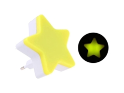 Lámpara De Noche Led Inteligente Para Niños Con Sensor De Luz Y Control De Pared, Blanca, 886,5 Cm.