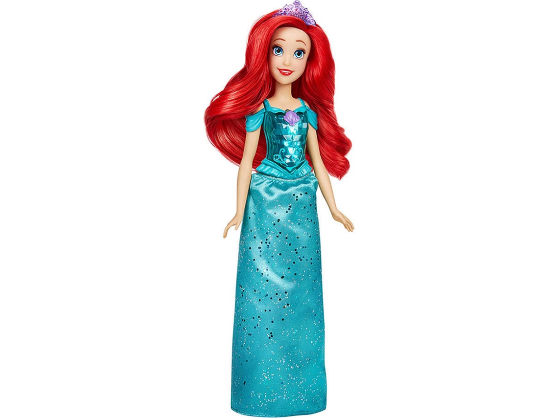 Muñeco DISNEY Muñeca Ariel Brillo Real (Edad Mínima: 3 Años - 5,08 x 12,7 x 35,56 cm)