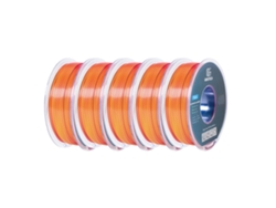 Filamento 3D, material PLA, alta resistencia, rojo, amarillo, azul, OEM