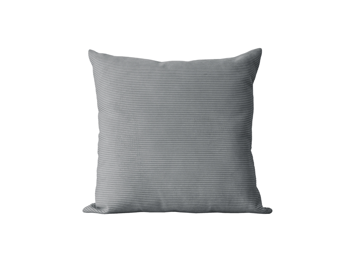 Cojín Cuadrado De Terciopelo Gris 45x45 Cm - Dune