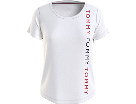 Camiseta de Mujer TOMMY HILFIGER UNDERWEAR Decote Redondo (XS)