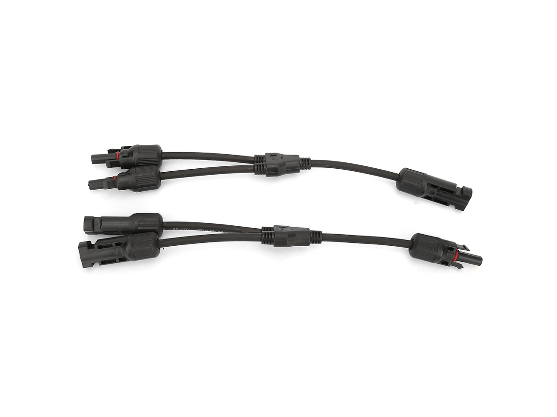 2026as-conector De Rama Y Para Painel Solar Adaptador Cabo Divisor 1 Par