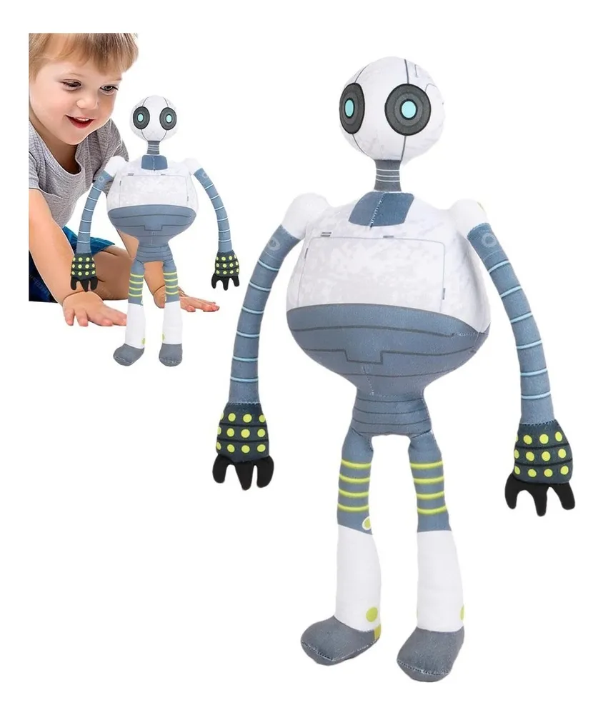 Robot de peluche de 43 cm para niños, The Wild Plush Robots 2025vayotoy