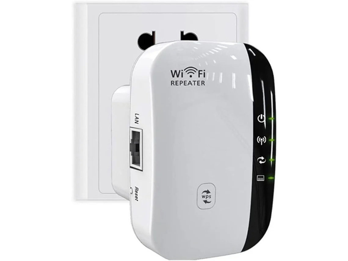 Extensor de wifi, repetidor wifi con puerto Ethernet, configuración de un solo toque, punto de acceso que cubre hasta 240 m², amplificador D Yizhood