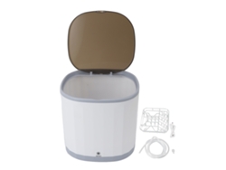 Lavavajillas Portátil Mini De 4 Litros, Recargable Por Usb, Limpieza Automática De 360° Para El Hogar.