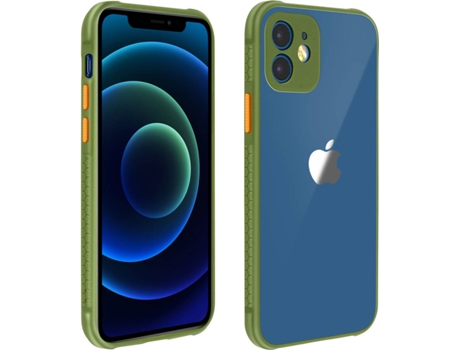 Funda iPhone 12, 12 Pro AVIZAR Antideslizantes Verde