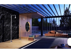 Ducha De Piscina En Acero 316, Diseño Elegante Y Alta Durabilidad Para Exteriores. Ideal Para Jardines Y Piscinas. Imex.