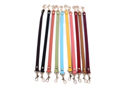 10 Asas De Piel De Vacuno De 31 Cm Con Hebillas Metálicas Para Bolsos Y Carteras.