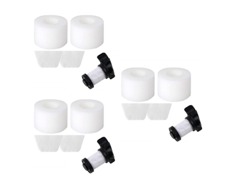 Filtros de espuma e hepa para aspirador shark ionflex xpremf100