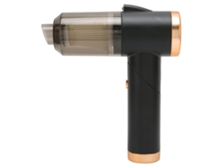 Aspiradora Plegable Inalámbrica Portátil De 90°, 9000 Pa, Batería De 4000 Mah, Led Para Coche Y Hogar - Negra
