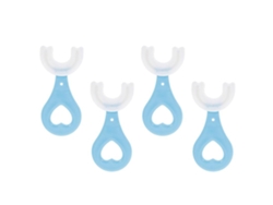 4 Piezas Cepillo de Dientes Portátil para Niños DIGITALLAB
