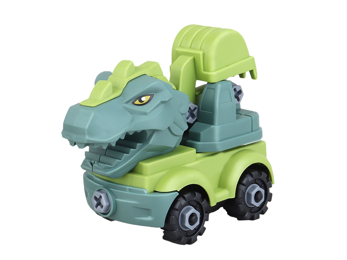 Vehículos De Construcción De Juguete Con Temática De Dinosaurios Para Niños, Camiones De Ingeniería.