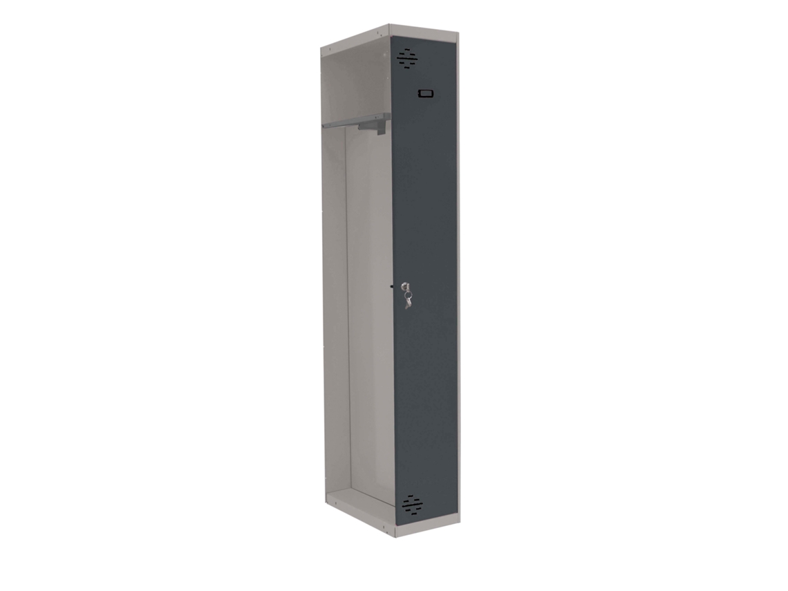 Simonlocker Prof.Dism.Single-Div 1/1 400 Añadir Gris/Antracita SIMON RACK