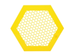 Yncm-isla Flotante Para Abejas, Impresa En 3d, De Acrílico, Profesional, Para Polinizadores Sedientos, Para Jardín Al Aire Libre, Color Amarillo