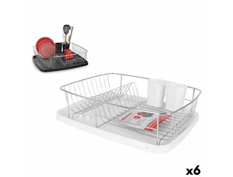 Escurridor para Fregadero QUTTIN 42 x 34 x 11 cm (6 Unidades)