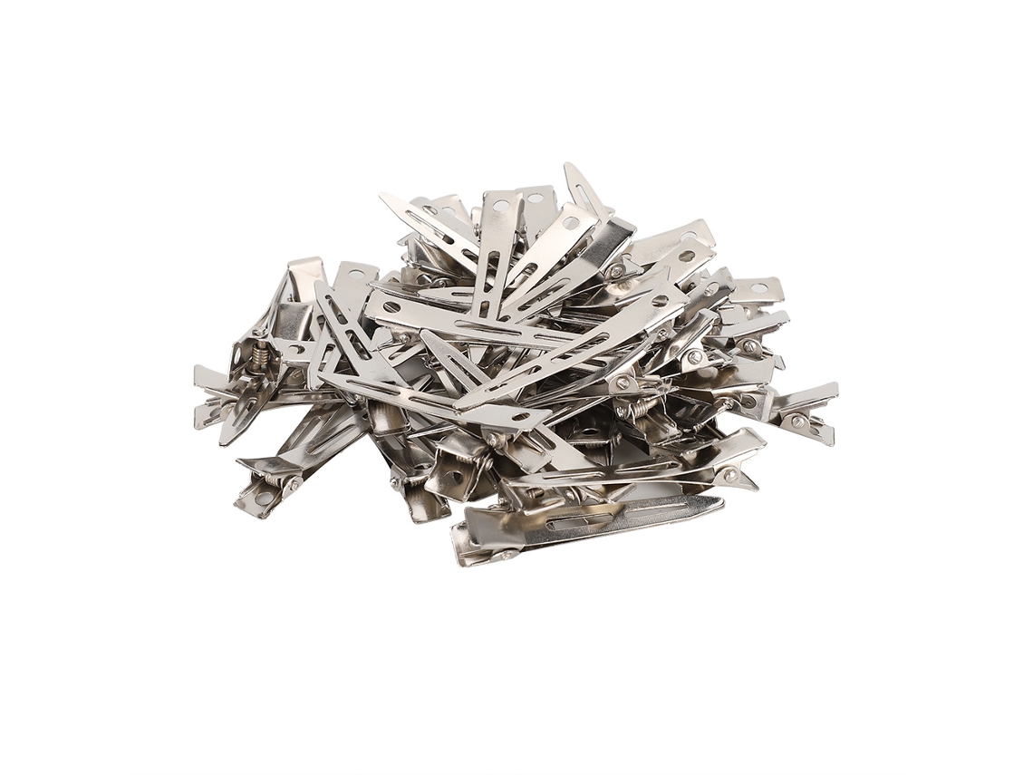 Pinzas De Pelo De Plata Para Peinados Clip Accesorio Para Peluquerías Y Salones De Belleza