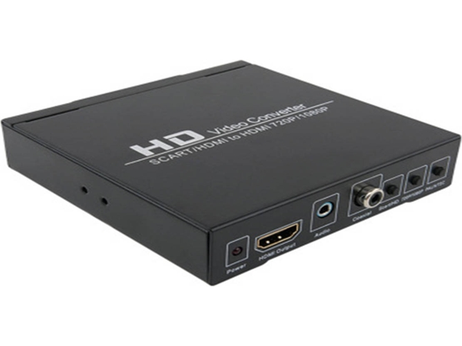 Conversor HOWEI Scart To HDMI (Negro)