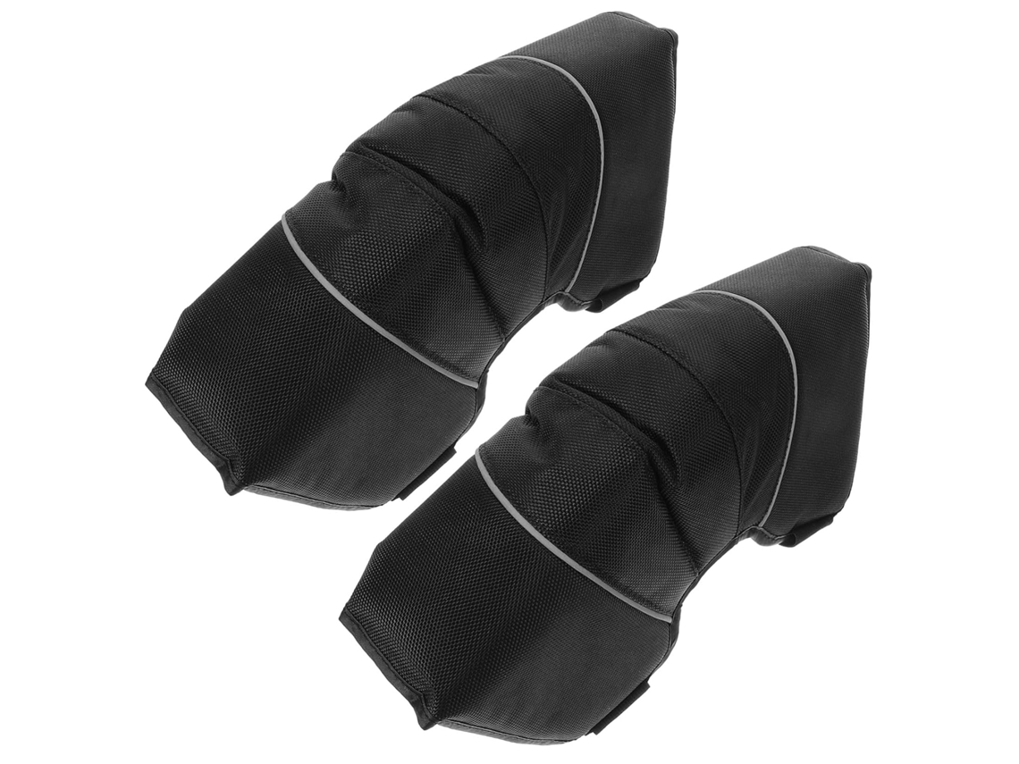 Rodilleras Protectoras Antideslizantes De Pu Ajustables De 2 Piezas Para Vehículos De Dos Ruedas Y Deportes.