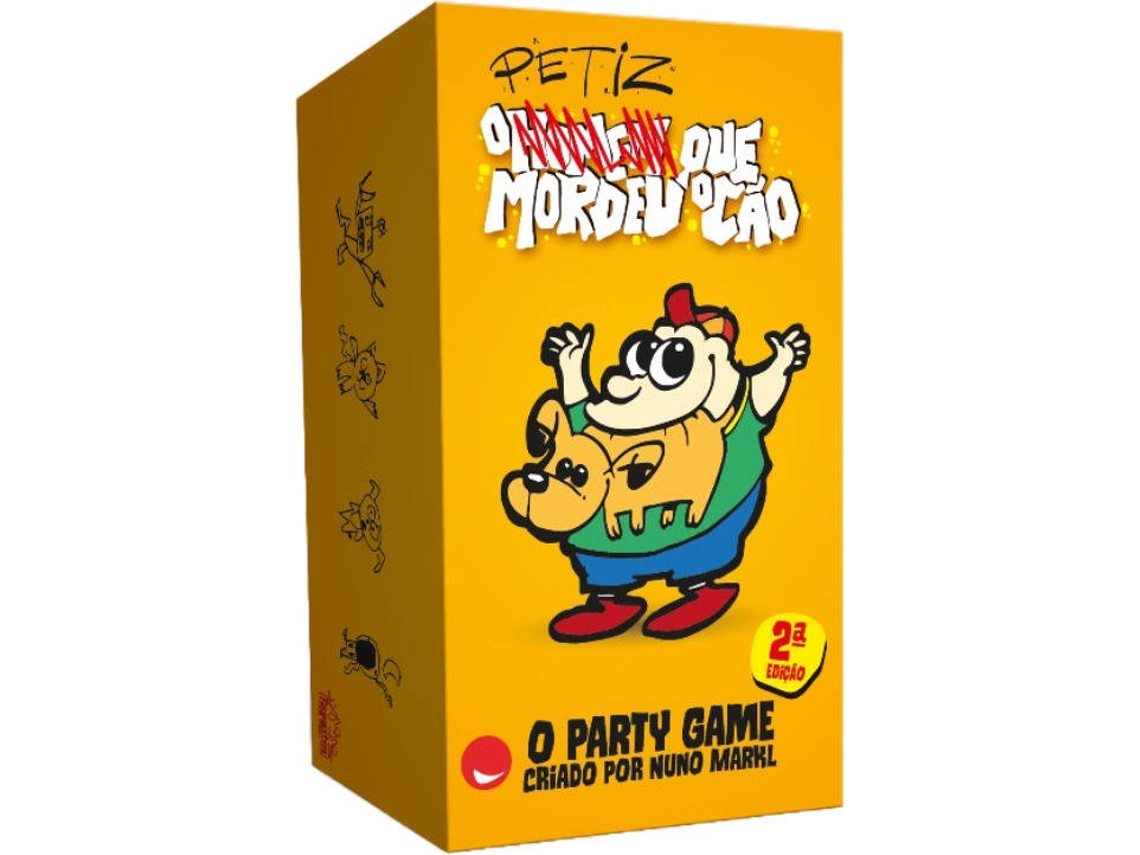 Juego de cartas CREATIVE TOYS O Petiz que Mordeu o Cão – 2ª Edição Nuno Markl (Edad Mínima Recomendada:5 Años)