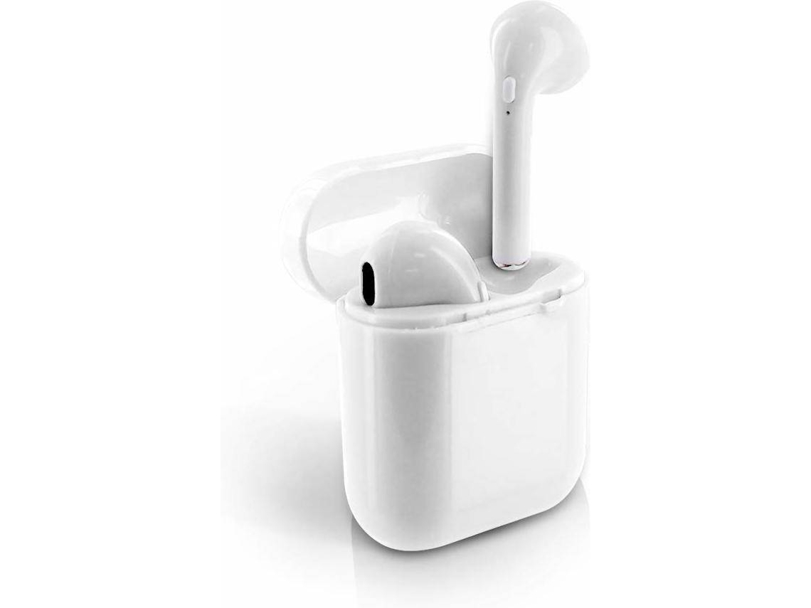 Auriculares Bluetooth True Wireless METRONIC Tws (In Ear - Micrófono - Blanco)