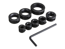 Paro De Profundidad De Perforación, 9 Collares, Anillo De Posicionamiento, 3-16 Mm, Acero Al Carbono, Resistente A La Corrosión